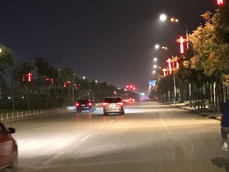 菏澤市鄆城縣水滸路、金河路照明改造